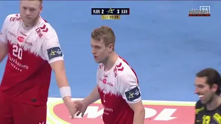 EHF Champions League 24/25. 1º Fase 14º Partido Grupo B. HBC Nantes vs. Aalborg Handbold